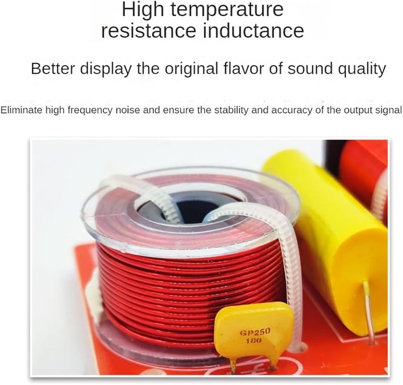 2 Way Crossover Filter Audio Board For Speaker Treble 2 Unit Frequency Divider - Image 3